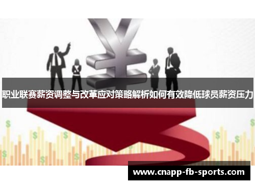 职业联赛薪资调整与改革应对策略解析如何有效降低球员薪资压力